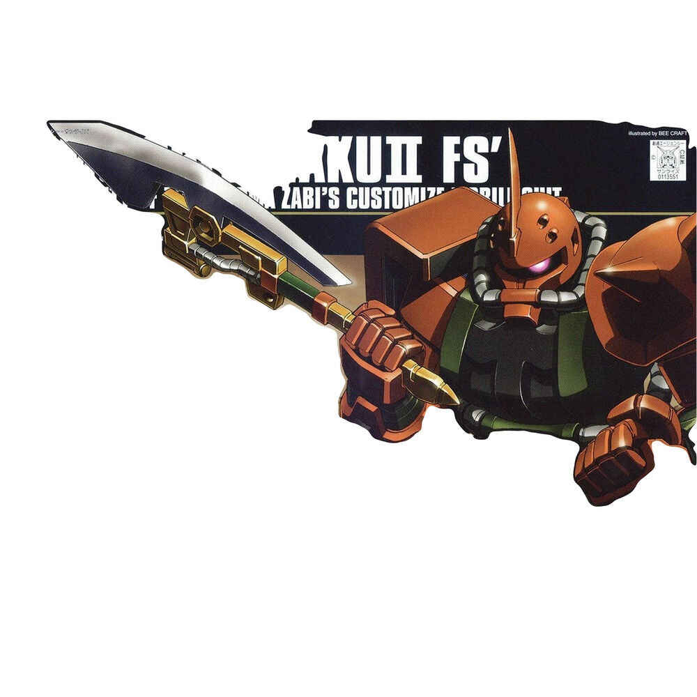 Model kit 1/144 MS 06FS Carma's Zaku II FS Mobile Suit Gundam