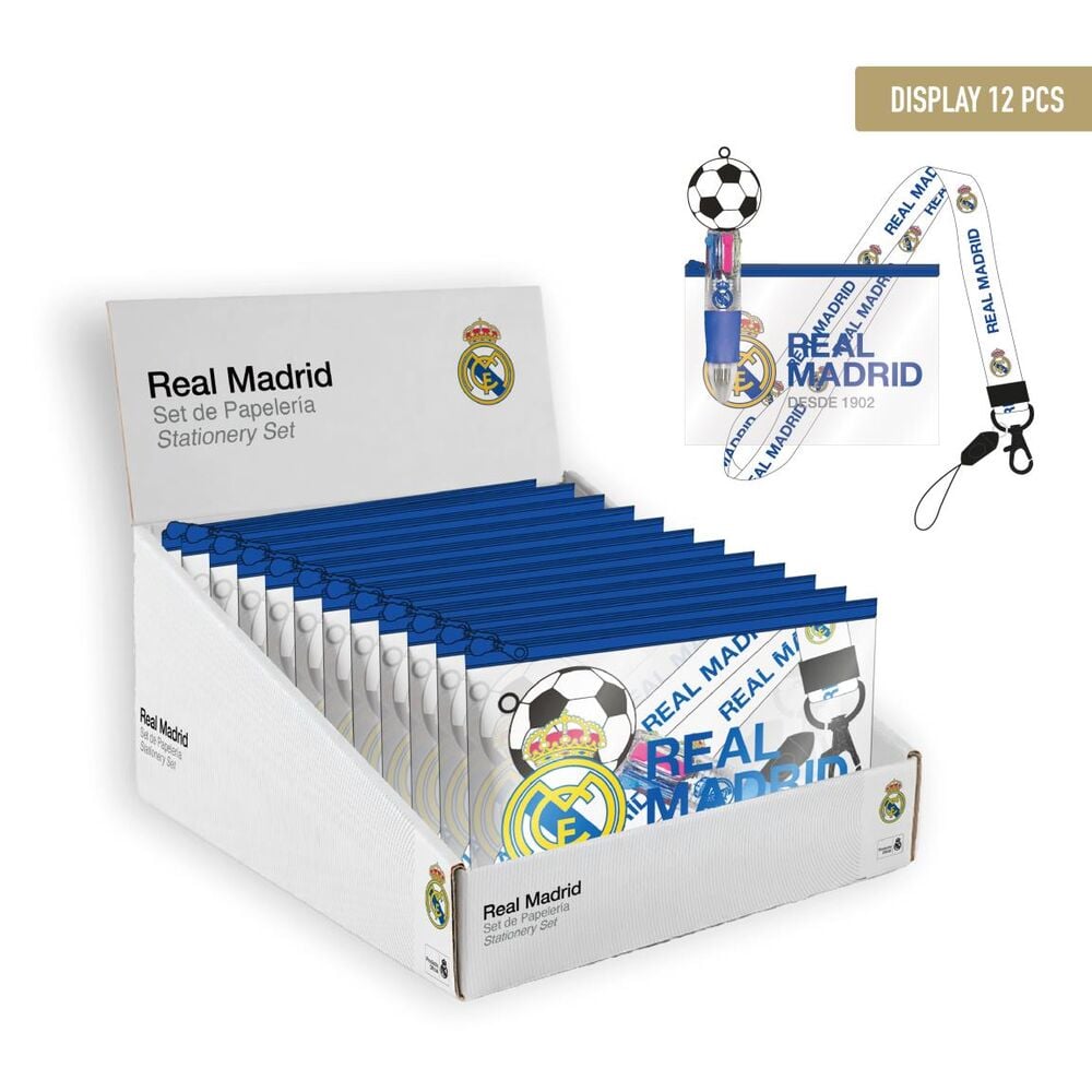Real Madrid stationery set