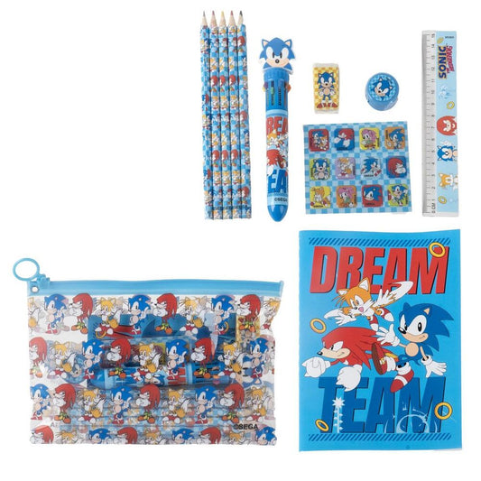 sonic the hedgehog stationery set