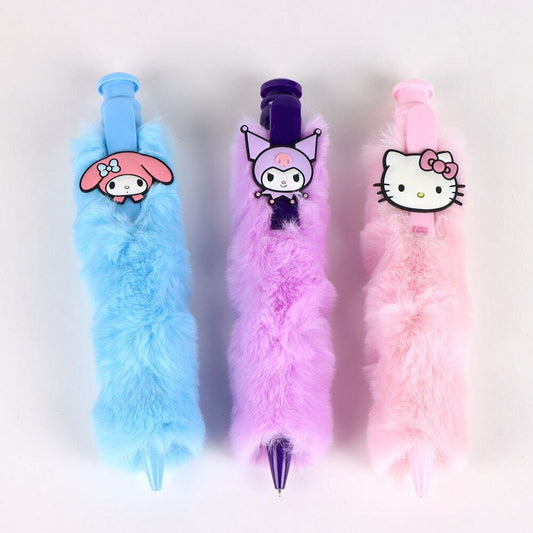 Hello Kitty plush pen assorted