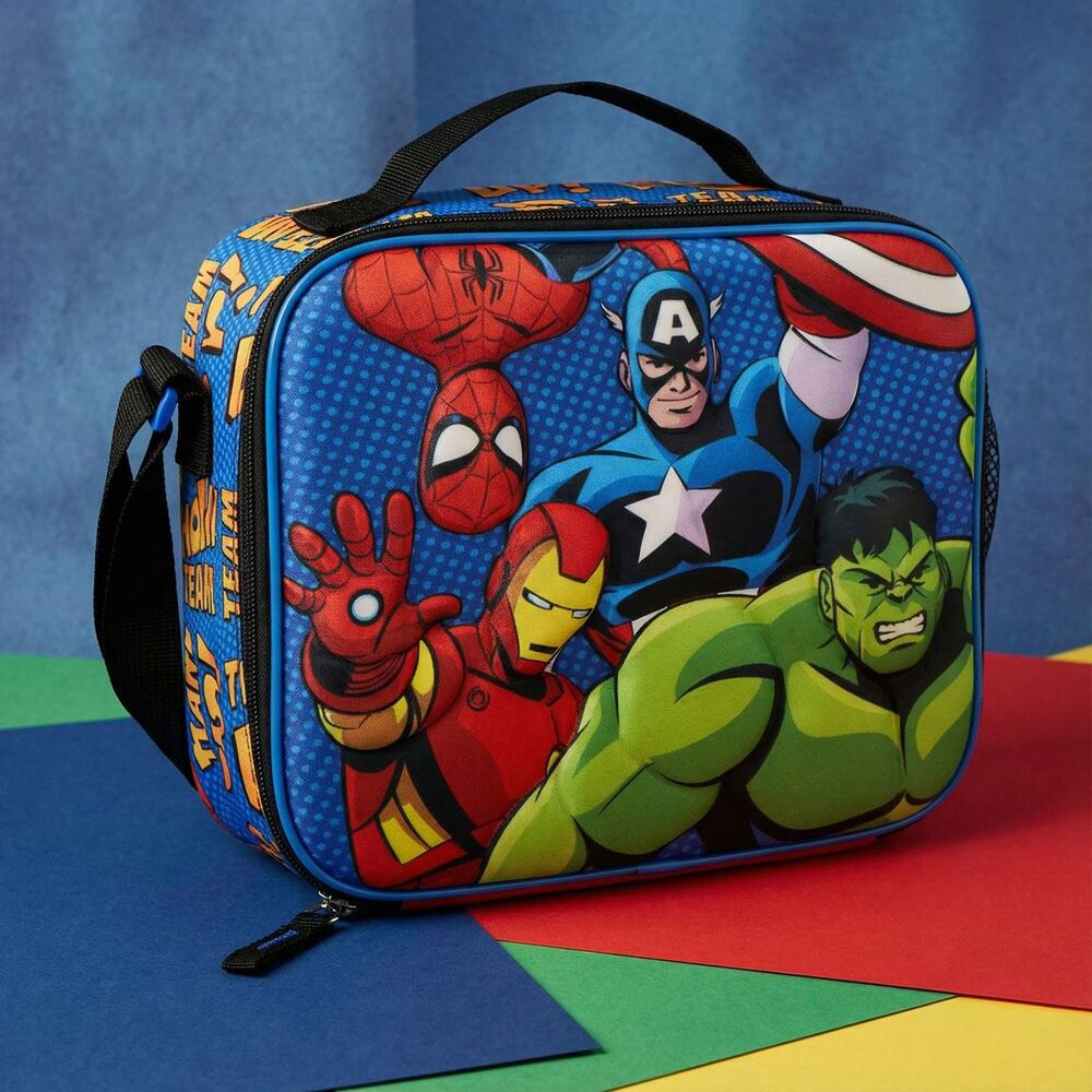 Lancheira 3D dos Vingadores da Marvel