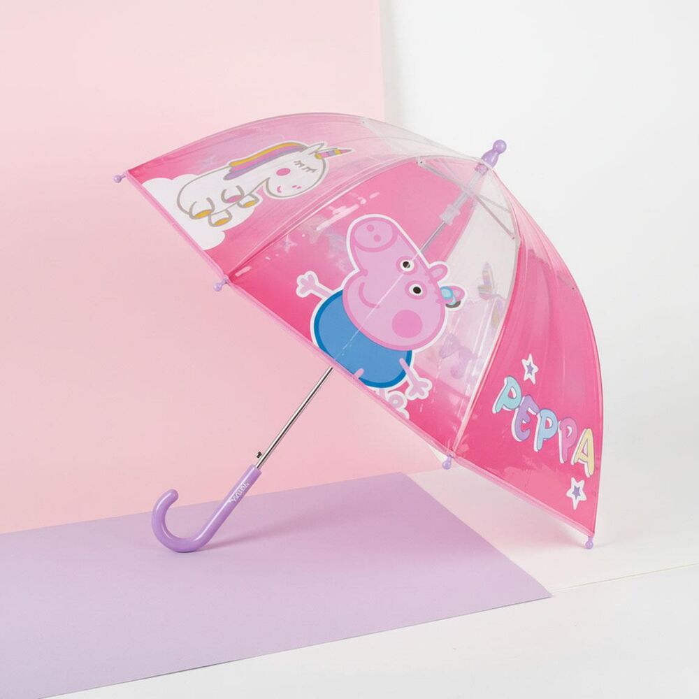 Paraguas manual de Peppa Pig de POE