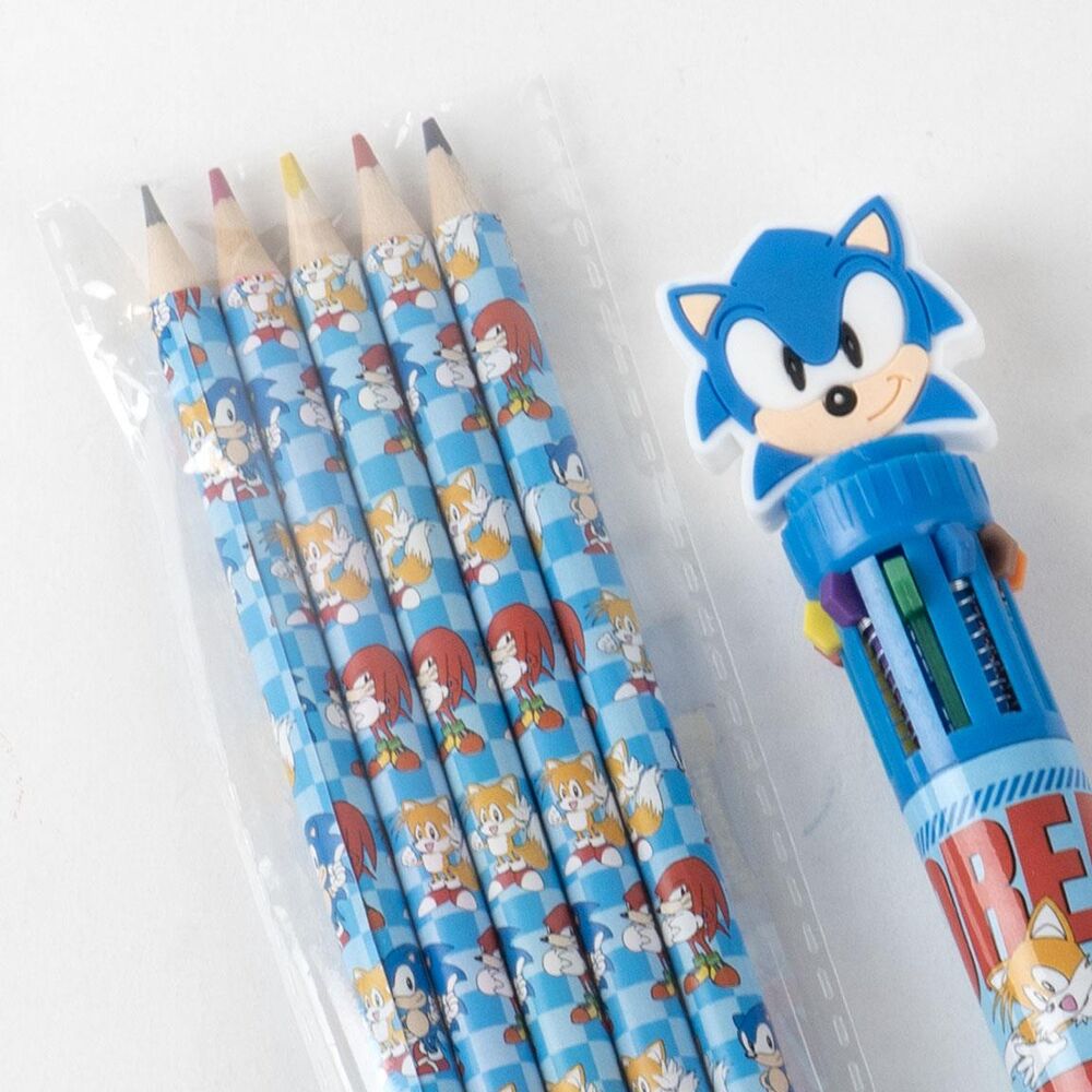 Sonic the Hedgehog Schreibwarenset