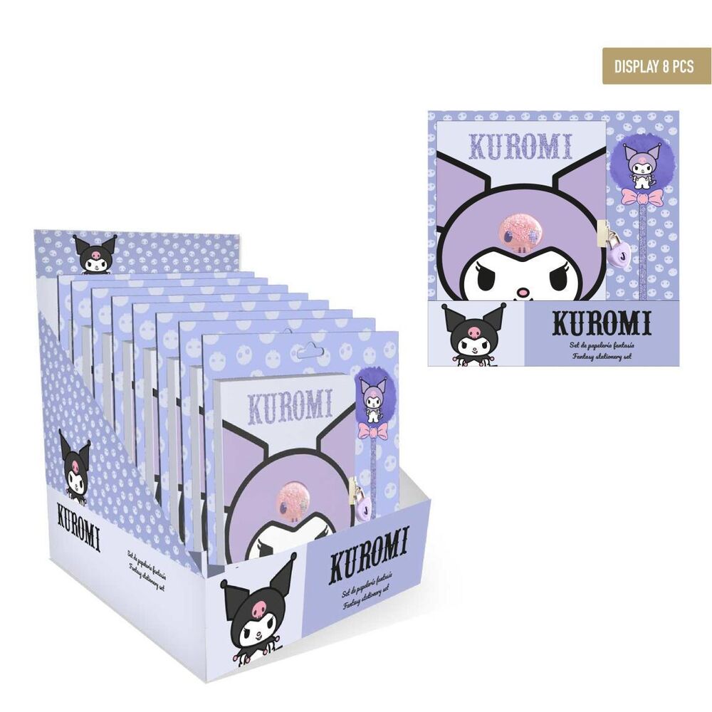 kuromi hello kitty diary pen