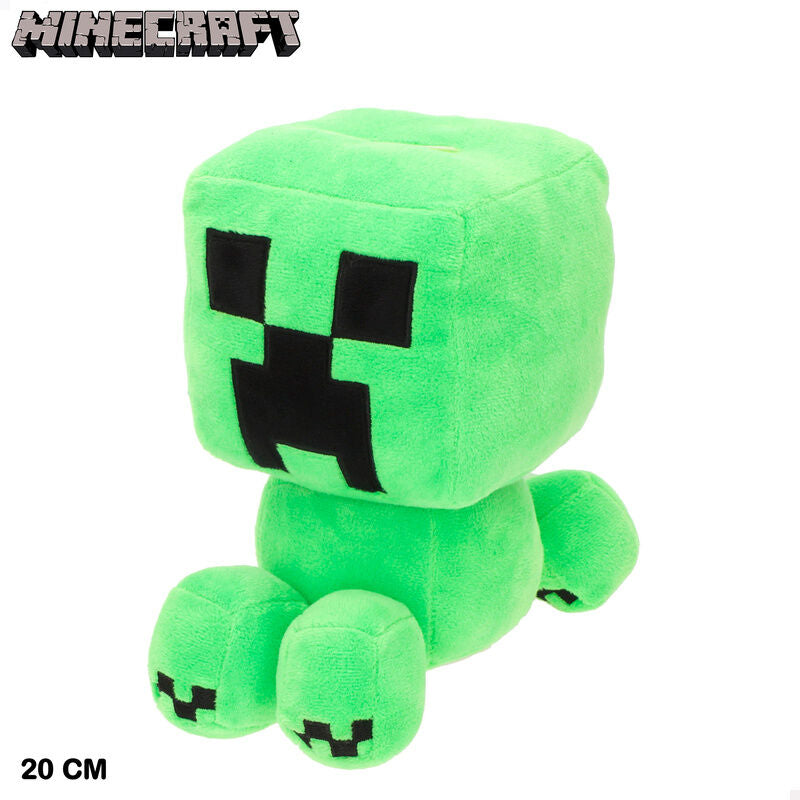 Hucha de peluche de Minecraft de 20 cm