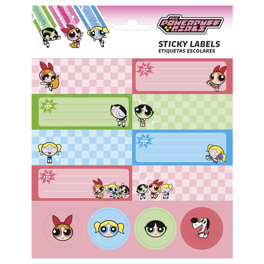 Adesivi delle Powerpuff Girls