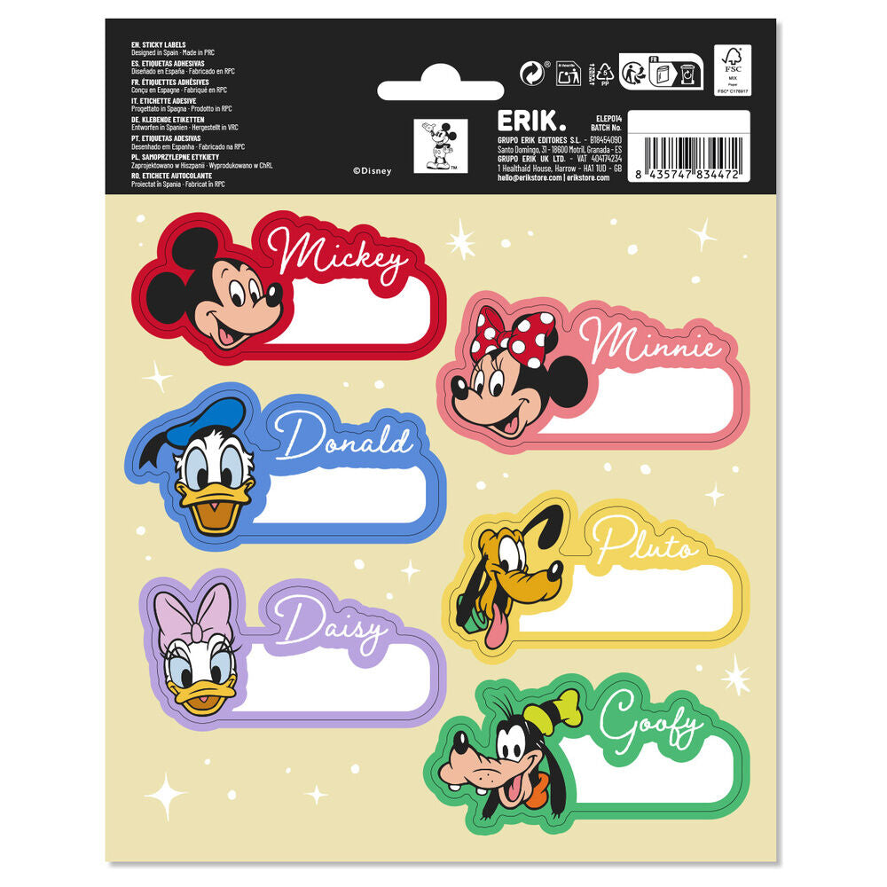 Adesivos Premium Disney Mickey e Amigos