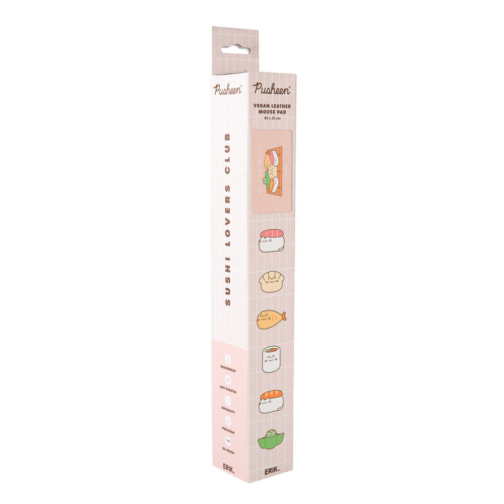 Pusheen Sushi Roll Gaming Mouse Pad