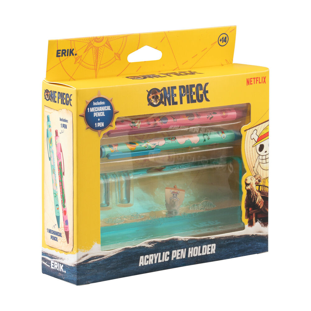 Base acrylique + crayon et stylo Going Merry One Piece