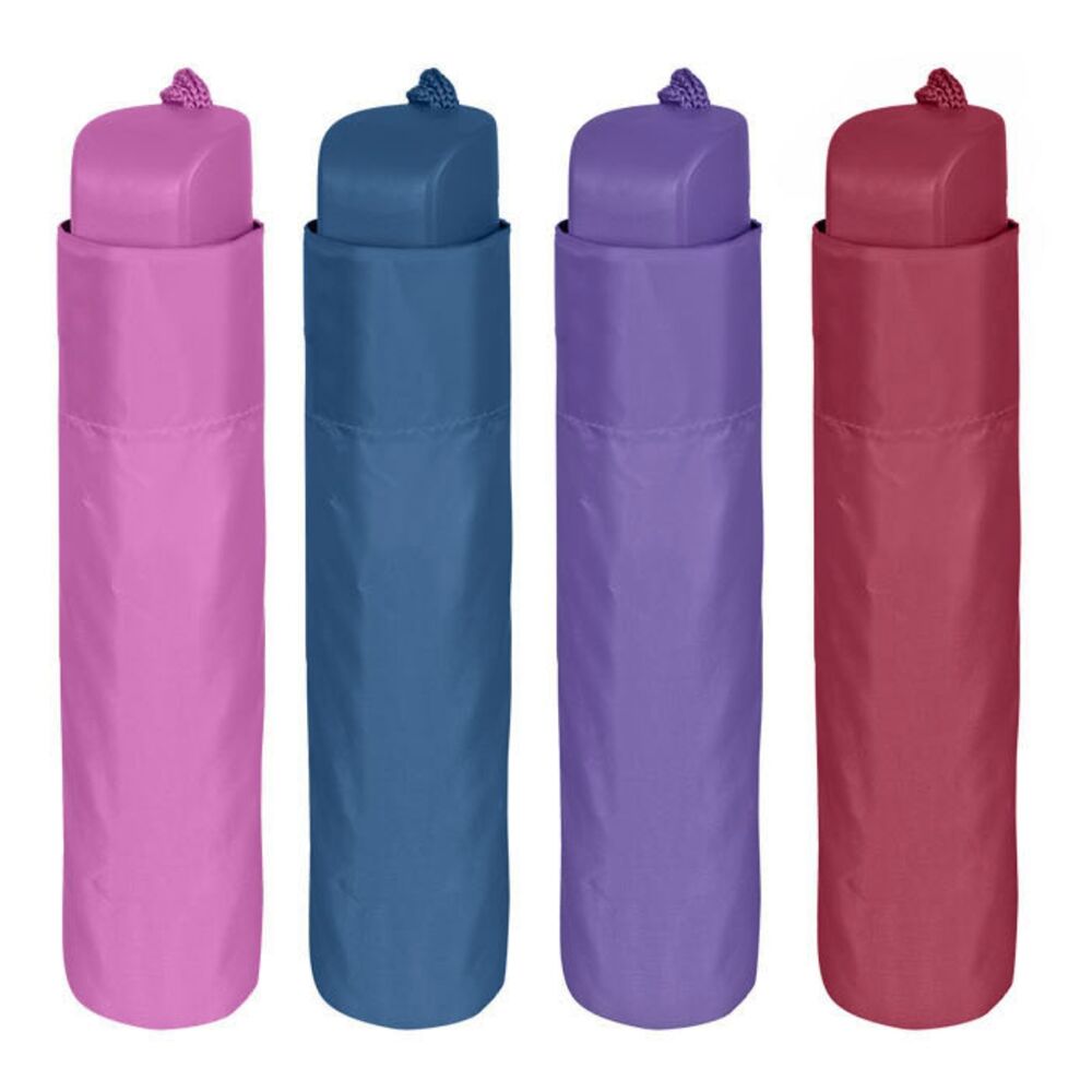 manual folding umbrella solid colors 54cm assorted