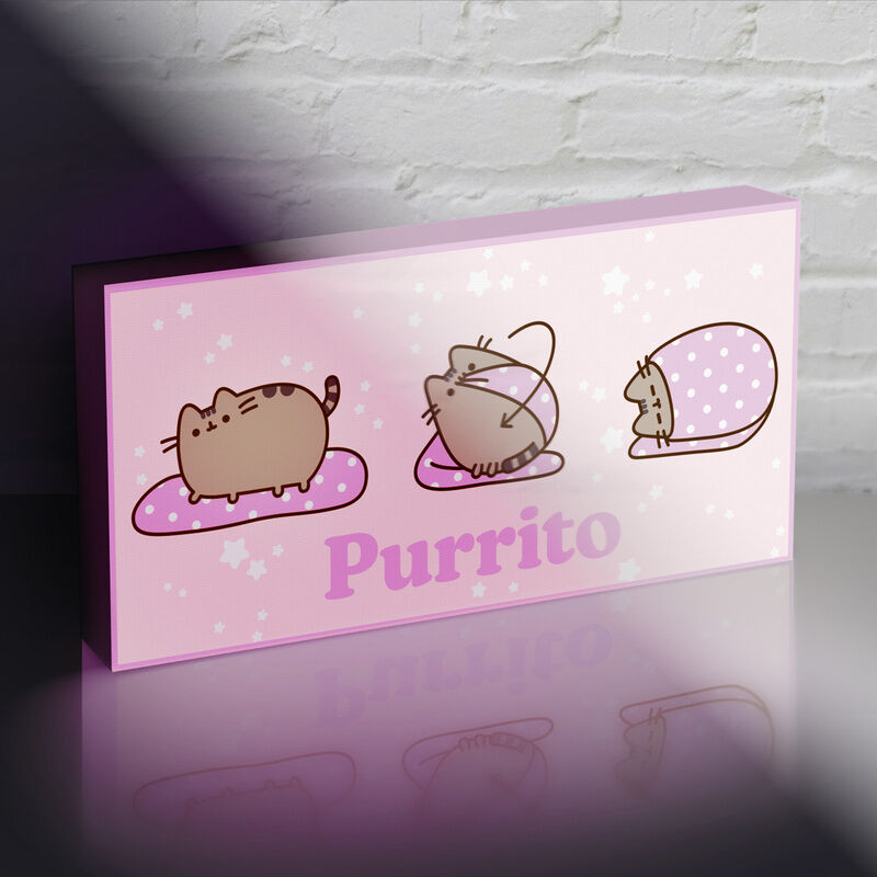 Pusheen Leuchtleinwand
