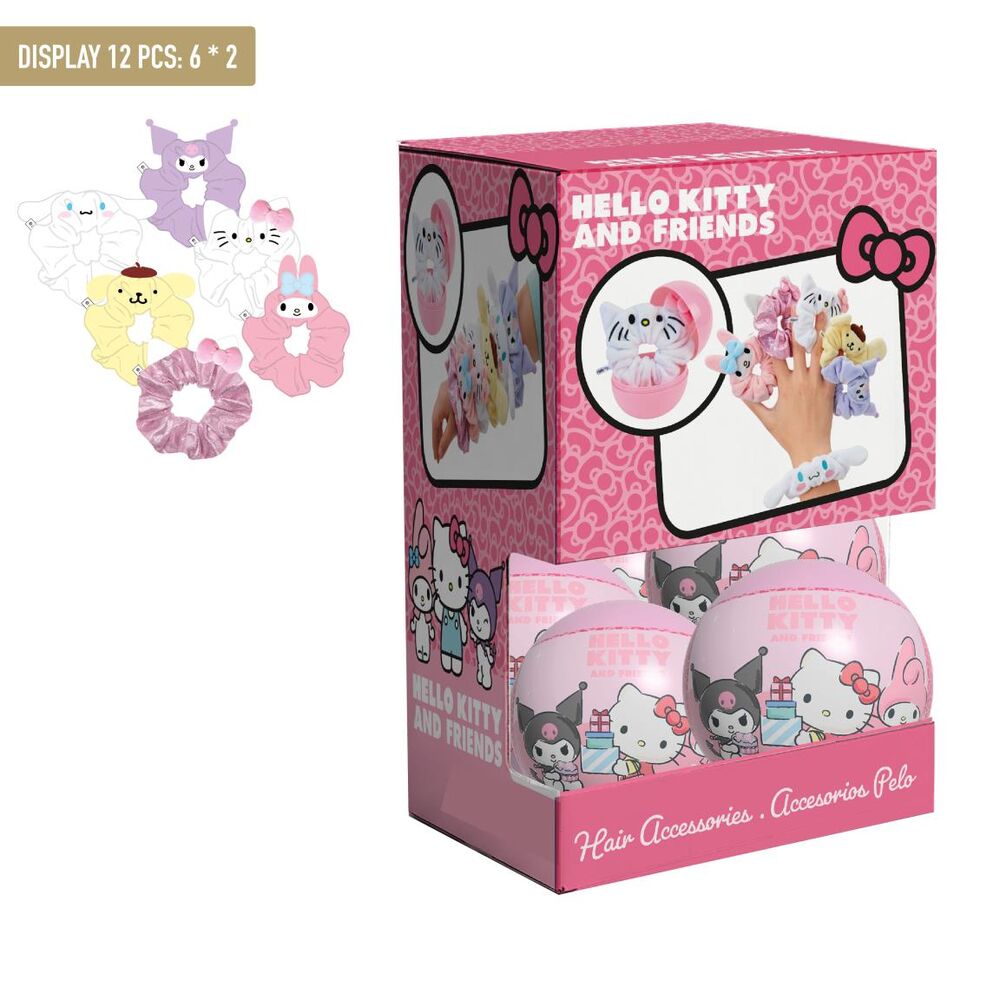 hello kitty and friends surprise hair accessories
