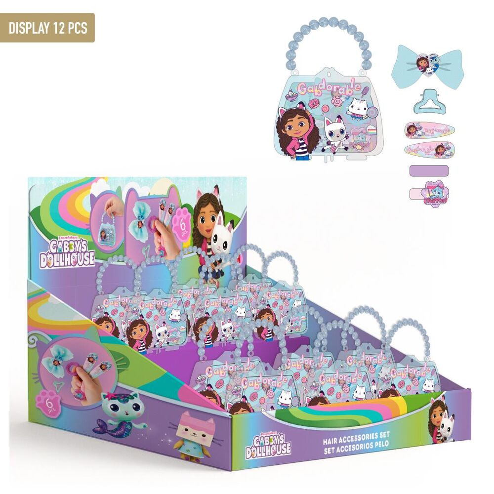 gabby's dollhouse beauty bag set