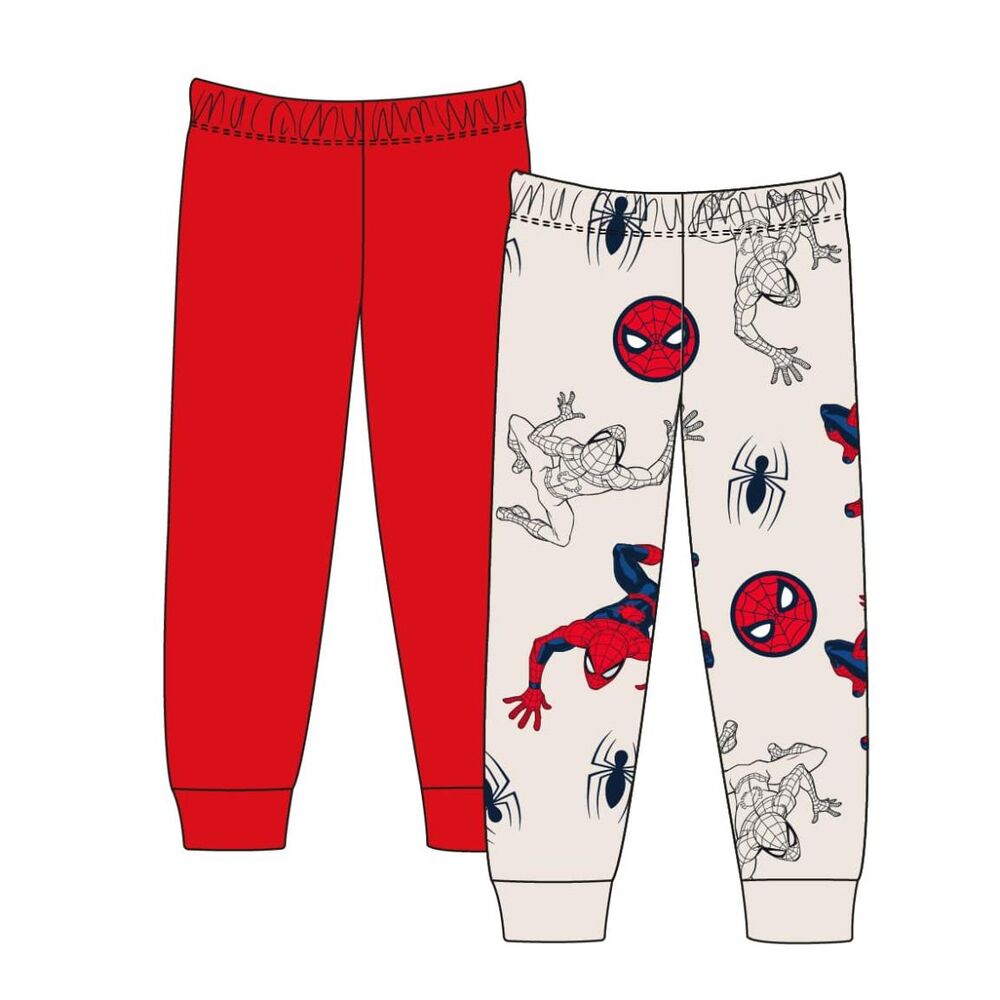 Set mit 2 Spiderman Marvel Hosen verschiedene Farben
