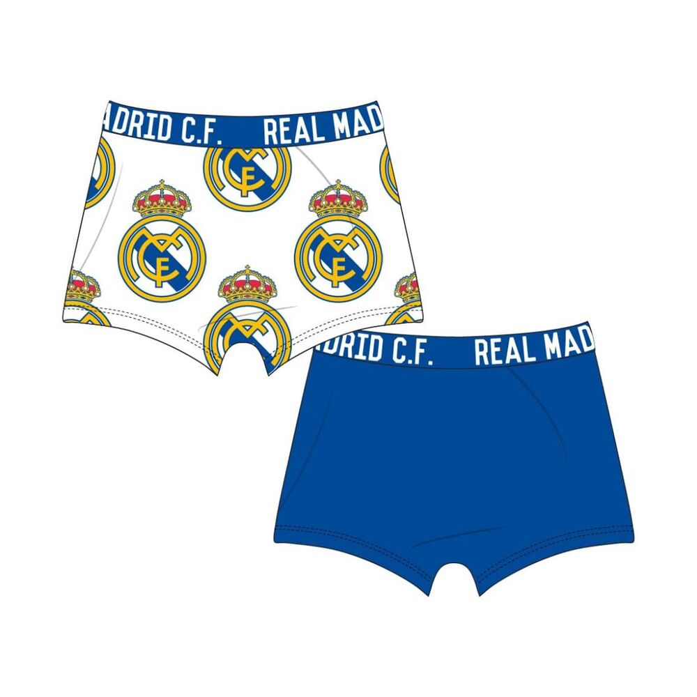 Set of 2 Real Madrid boxers, assorted
