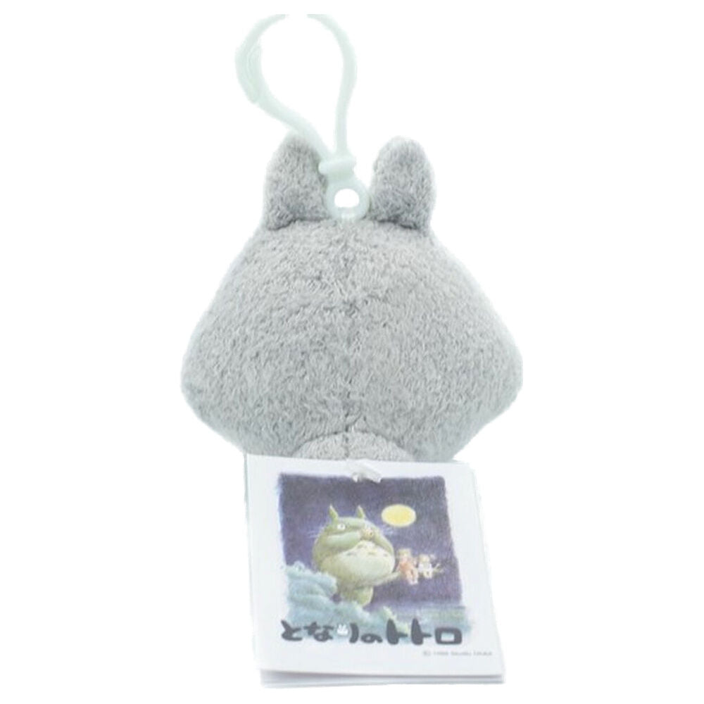 Porte clés en peluche grise Totoro Mon Voisin Totoro 8 5 cm