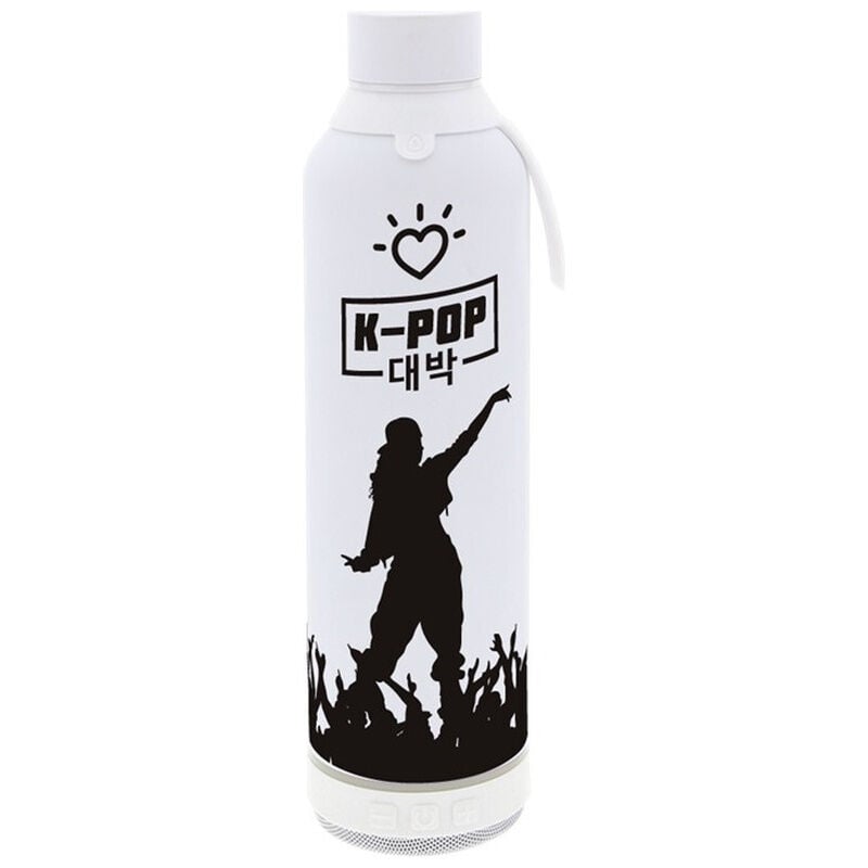 Ice KPop 600ml Thermal Bottle with Speaker