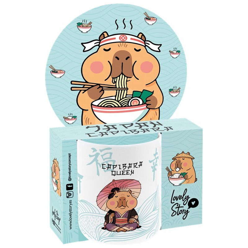 queen capybara mug 330ml