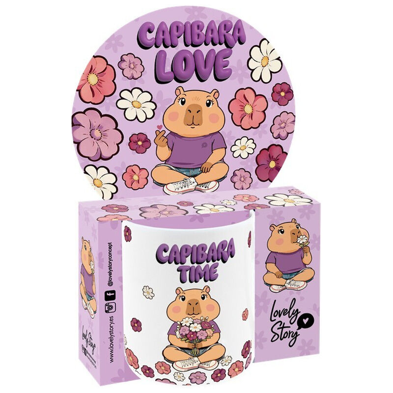 Taza Time Capybara de 330 ml