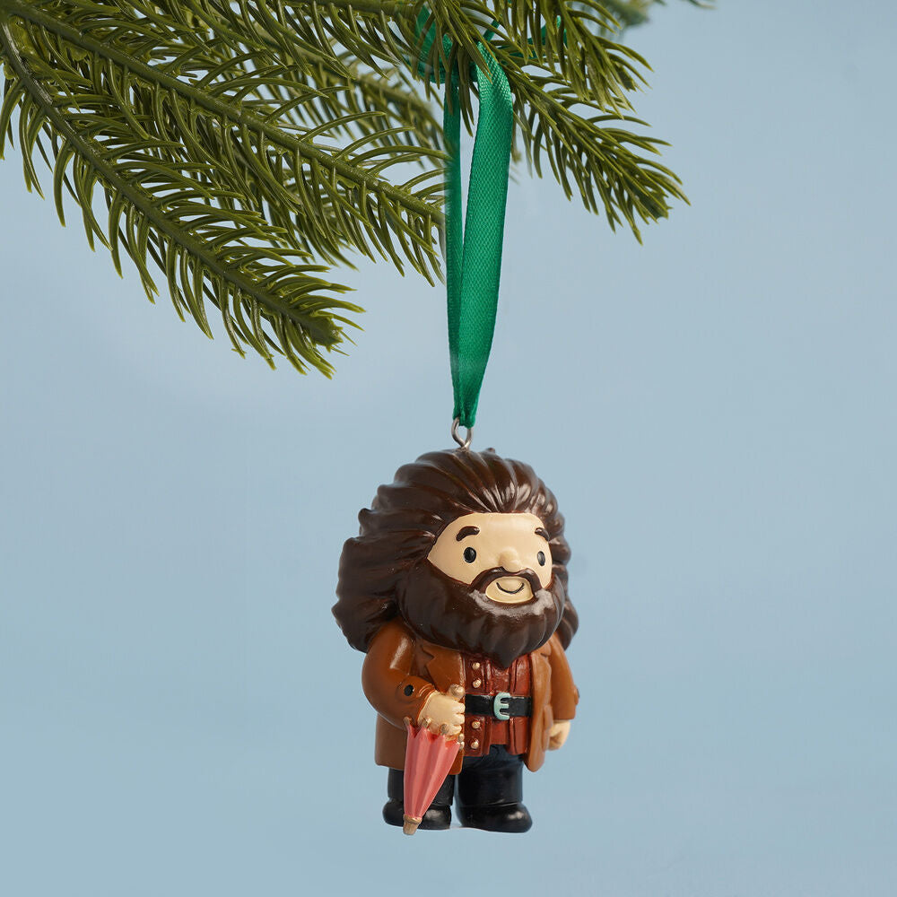 Adorno navideño de Hagrid de Harry Potter
