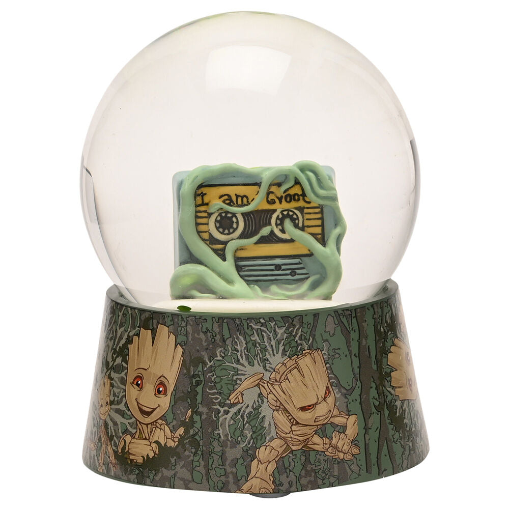 Bola de Neve Groot Guardiões da Galáxia Marvel