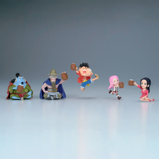 World Collectable Figure Banquet 1 One Piece 7cm Assortiti