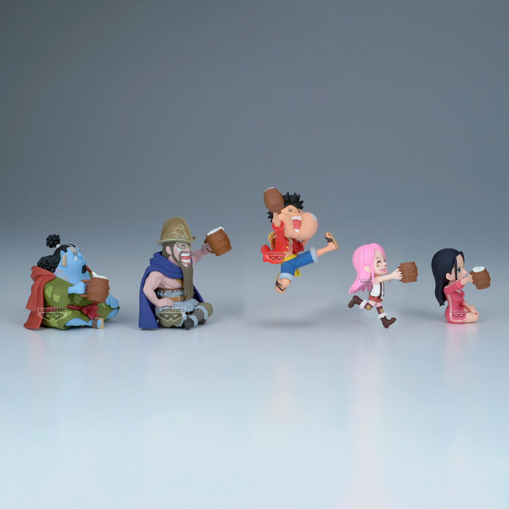 Bankiet z figurkami kolekcjonerskimi World Collectable Figure 1 jeden element 7 cm różne kolory