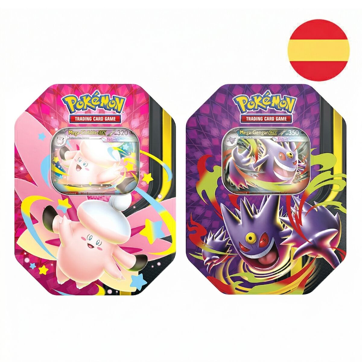 summer ex pokemon collectible card game tin (spanish)
