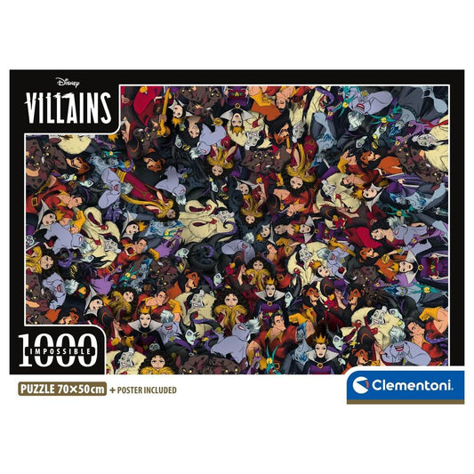 Disney Villans impossible puzzle 1000 pieces