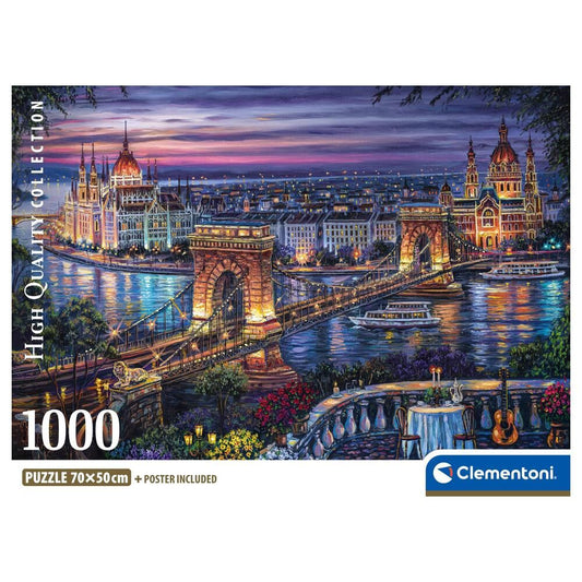 Puzzle Lights Of The Danube 1000pcs