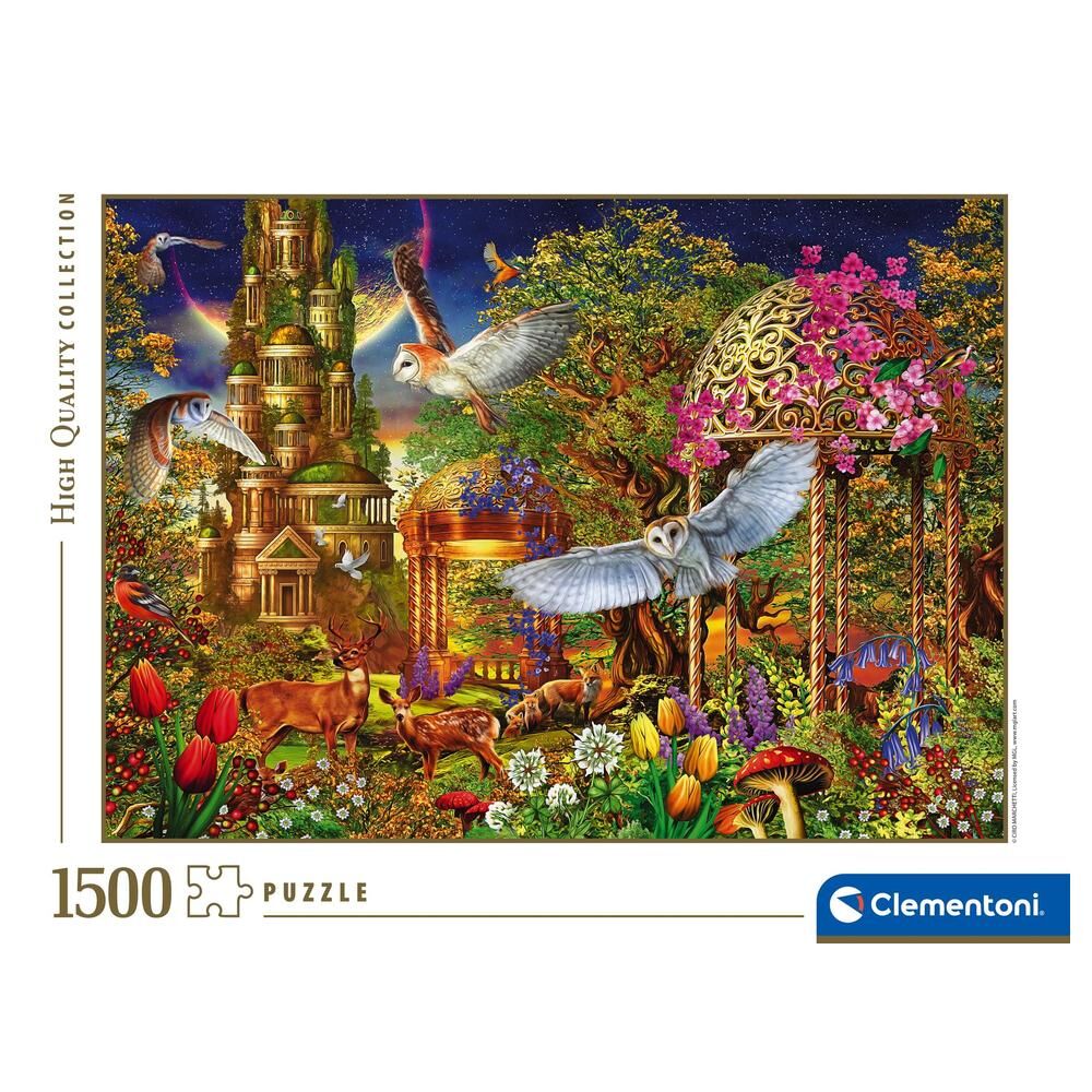 woodland fantasy garden puzzle 1500pcs
