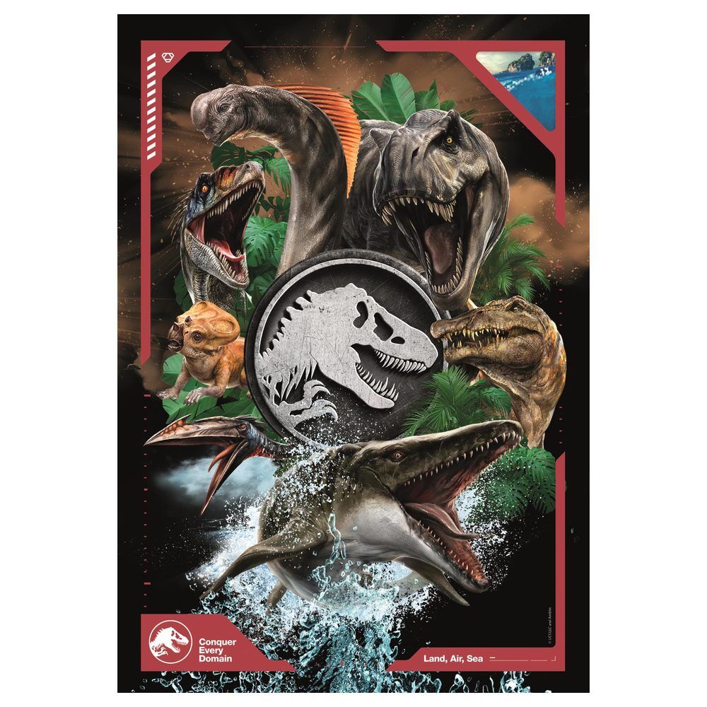 Puzzle Super Jurassic World da 180 pezzi