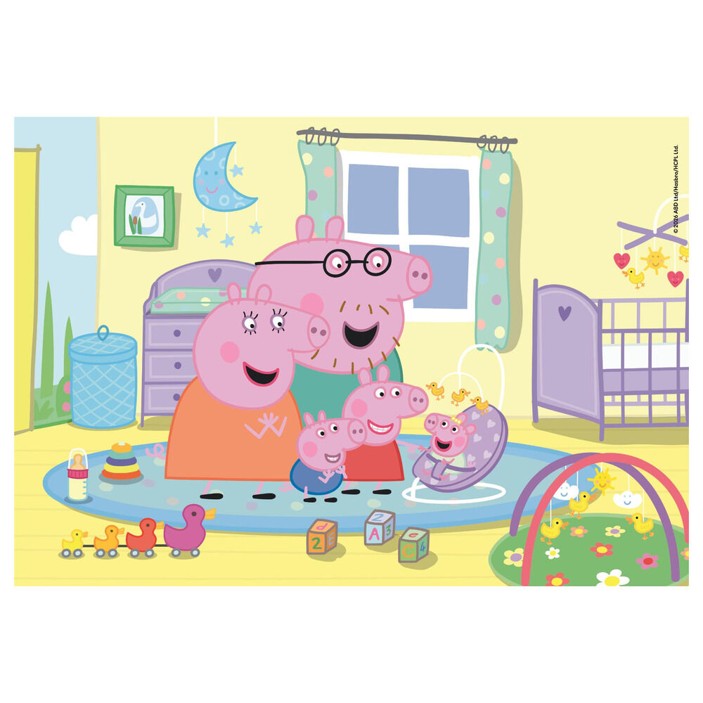 Puzzle di Peppa Pig 2x60 pezzi