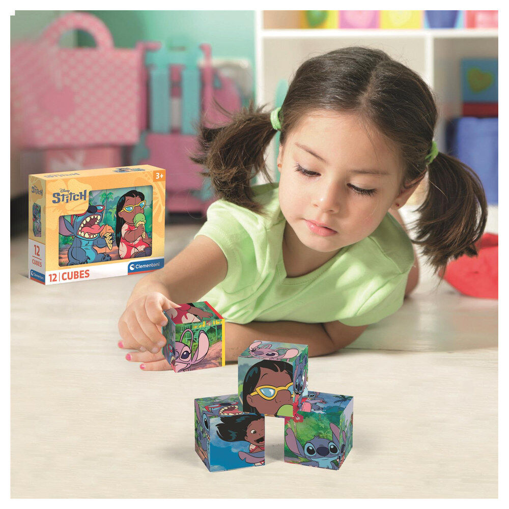 Puzzle Mon Premier Puzzle Stitch Disney 3 6 9 12 pièces