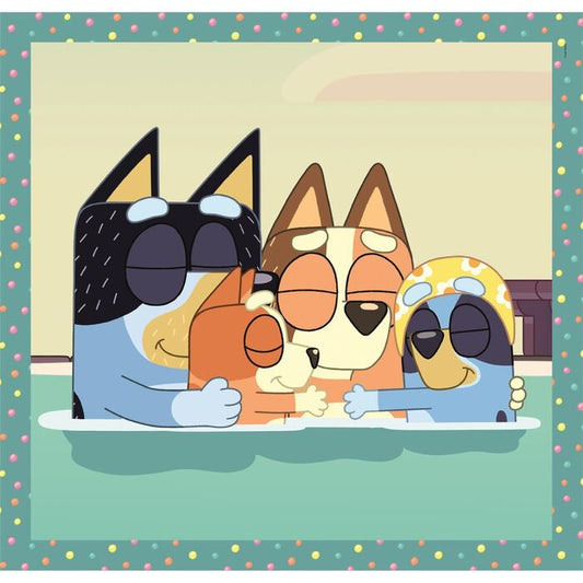 Bluey Puzzle 3x48pcs