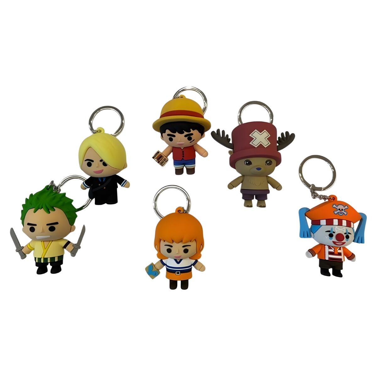 One Piece Surprise Figure Keychain Assorted