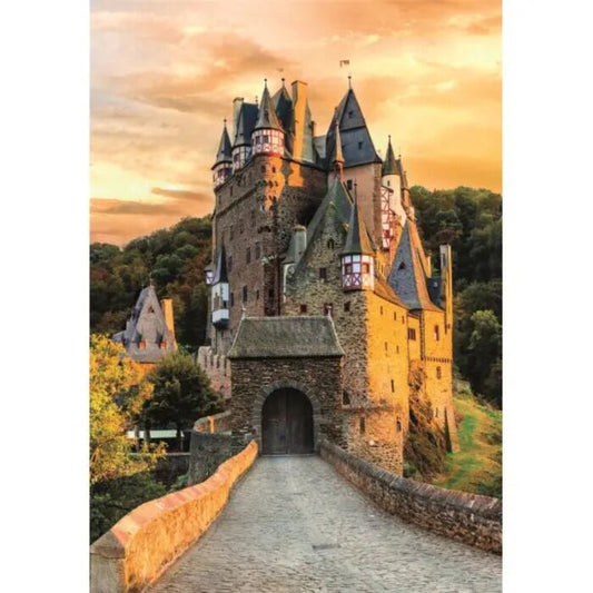 Puzzle Golden Hour At Eltz Castle 1000 pieces
