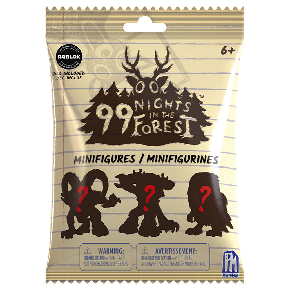 Überraschungsumschlagfigur aus dem Sortiment „99 Nächte im Wald“