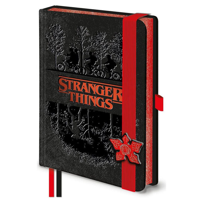 a5 premium stranger things notebook