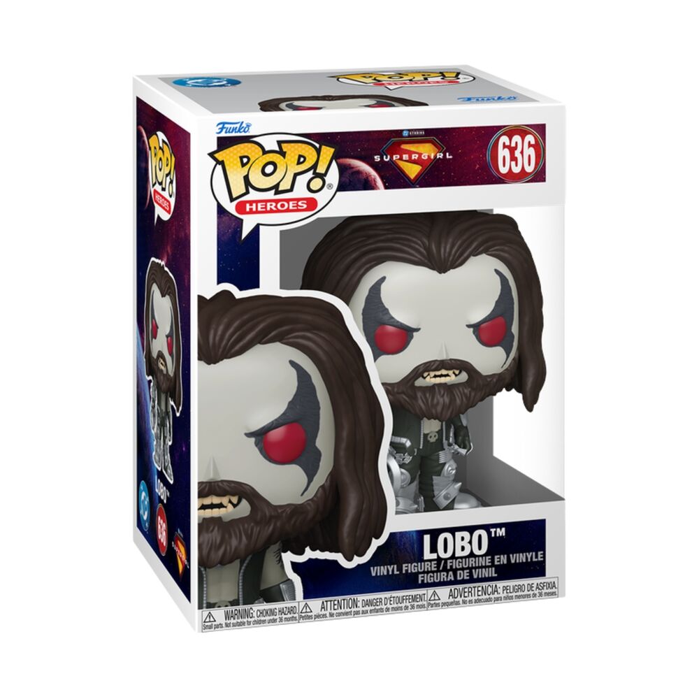 pop figure dc comics supergirl wolf