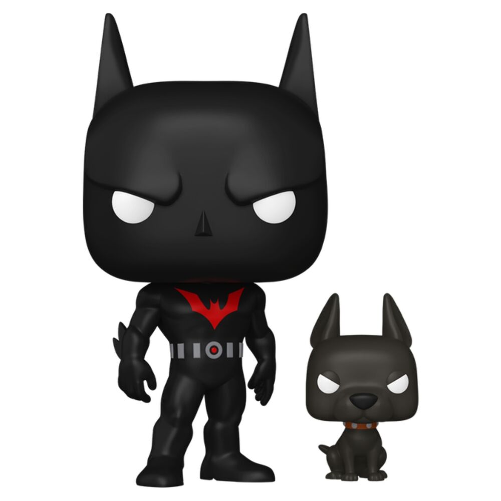 Figura POP DC Comics Batman Beyond Batman Terry McGinnis com Ace