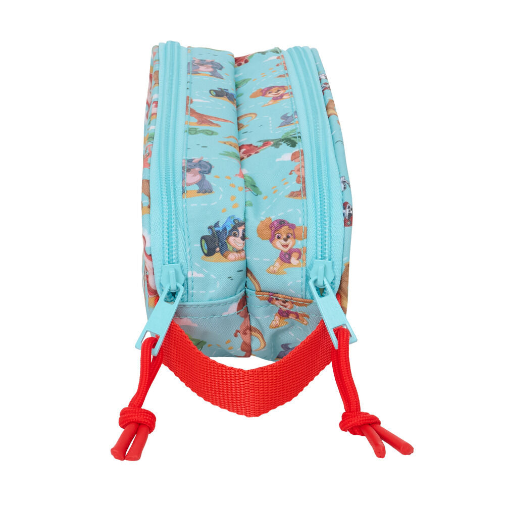 Dino Rescue Paw Patrol Double Pencil Case