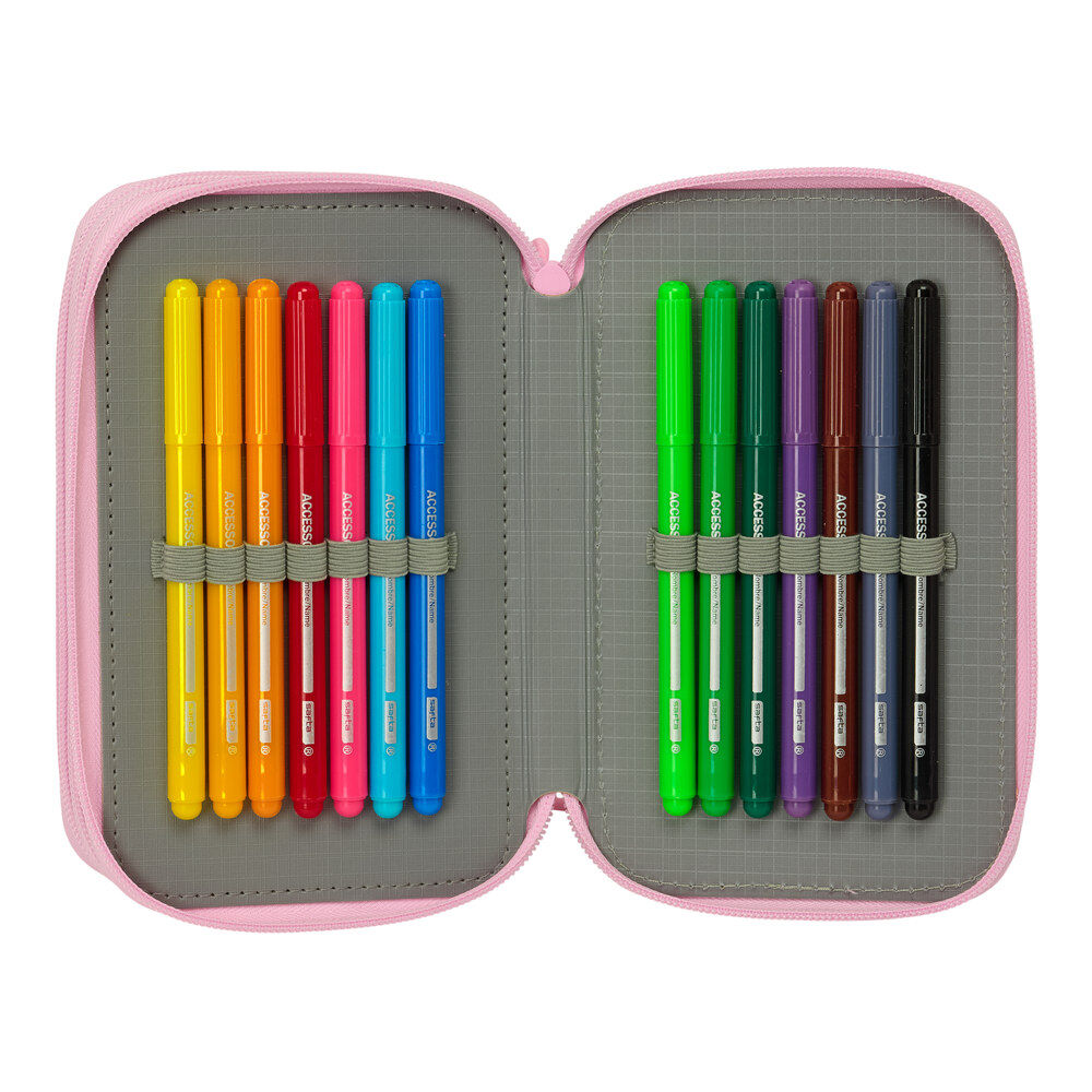 Trousse triple Hello Kitty & Friends 37 pièces