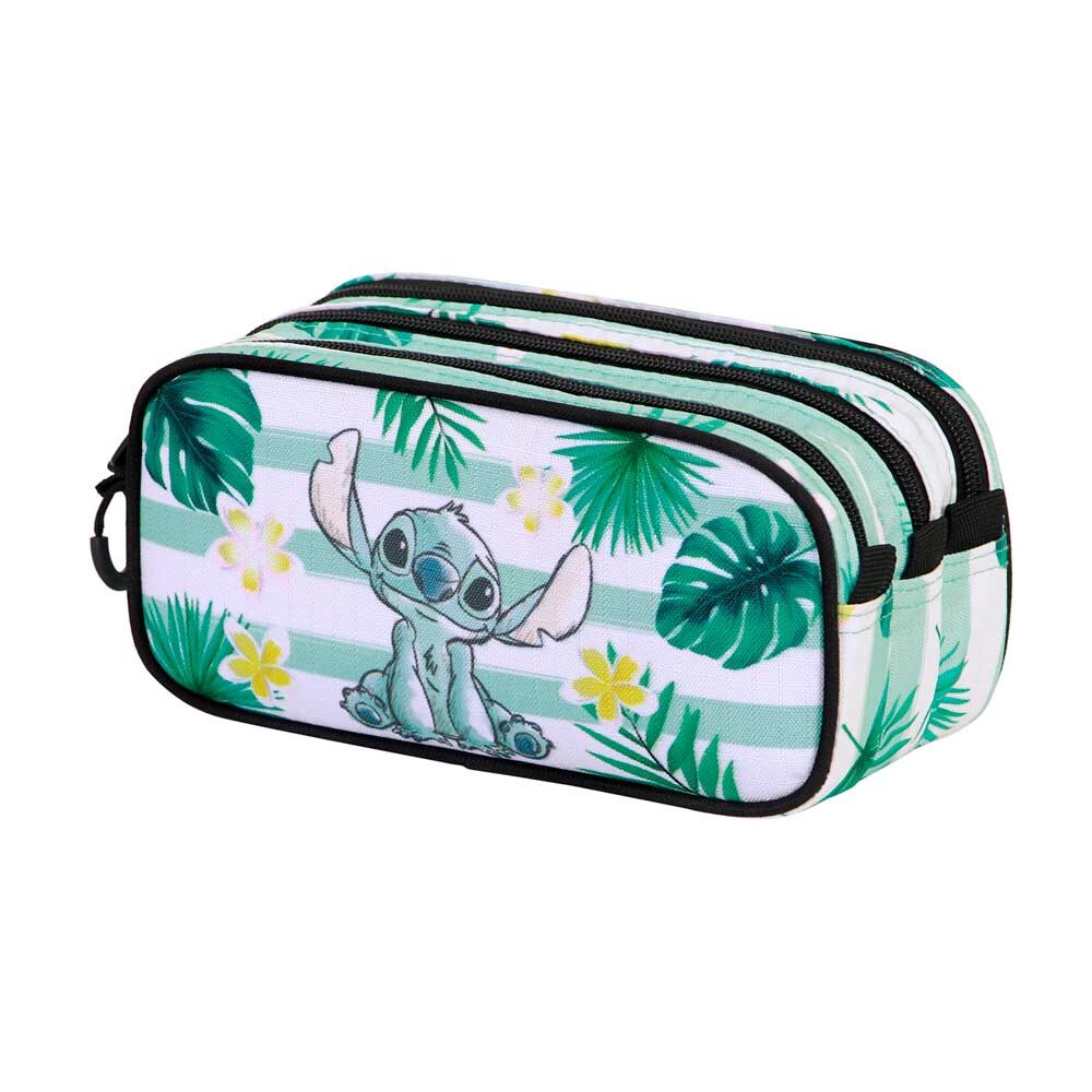Stitch Disney triple pencil case