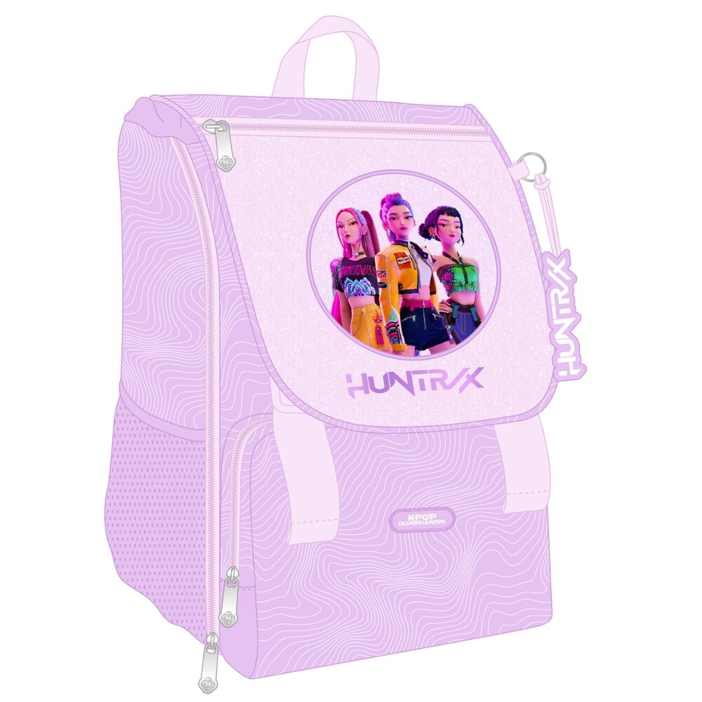iconic kpop demon hunters expandable backpack 41cm