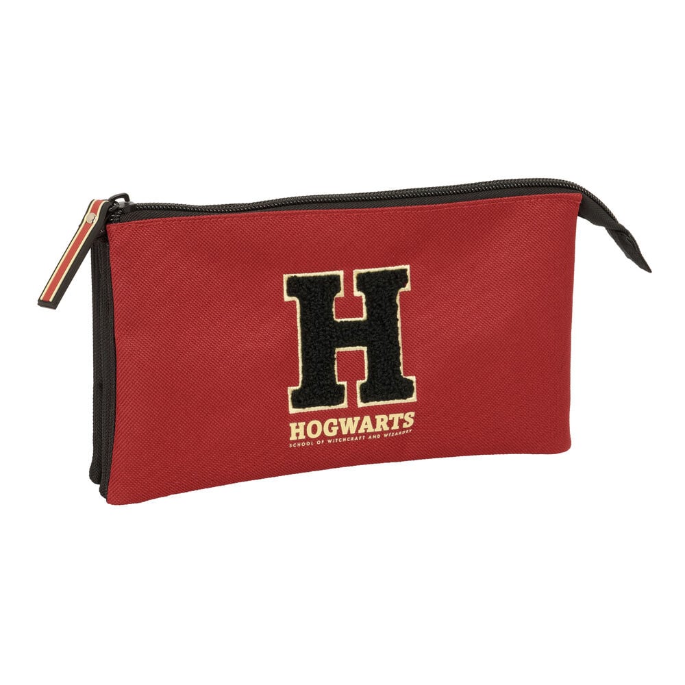 Hogwarts Harry Potter triple pencil case