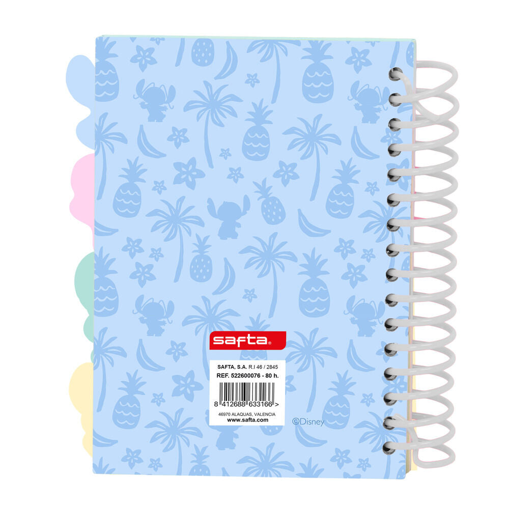 Carnet A6 Stitch Disney