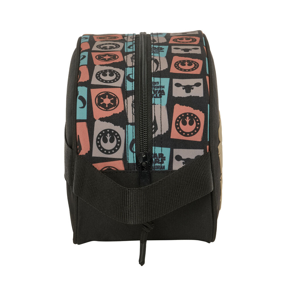 Mandalorian & Grogu Star Wars adaptable toiletry bag
