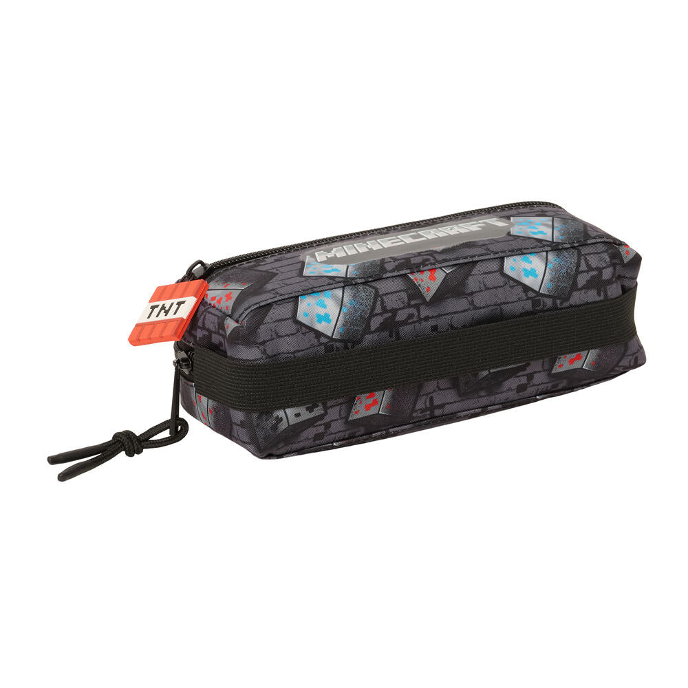 Graffiti Minecraft triple pencil case