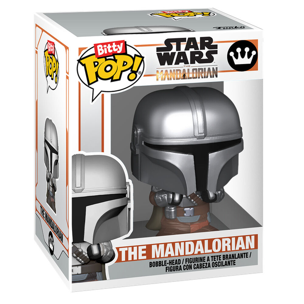Bitty POP Ride Figure Star Wars The Mandalorian In N1 Starfighter With Grogu